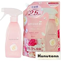 本体×2本・800ml×6袋【サムライウーマン】ファブリックミストホワイトローズ 6161SNZZ+xL._AC_UL210_SR210,